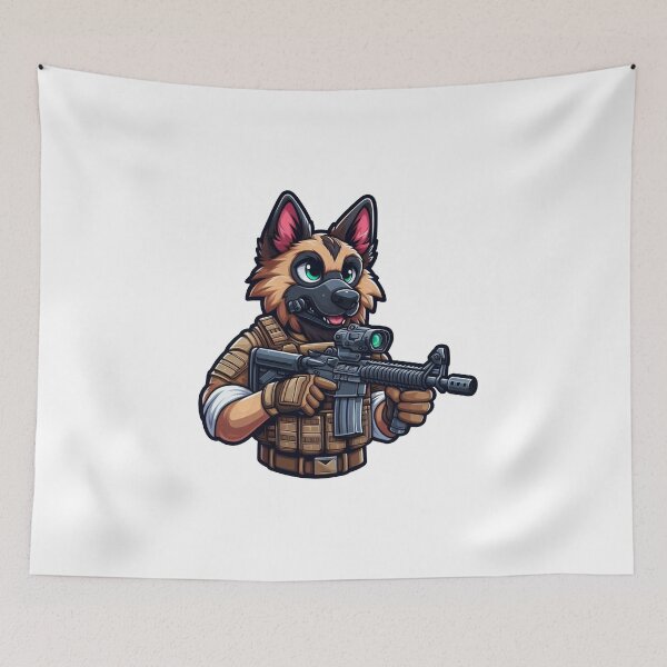 Item preview, Tactical Dog designed and sold by RAWLIFEGRAPHIC.