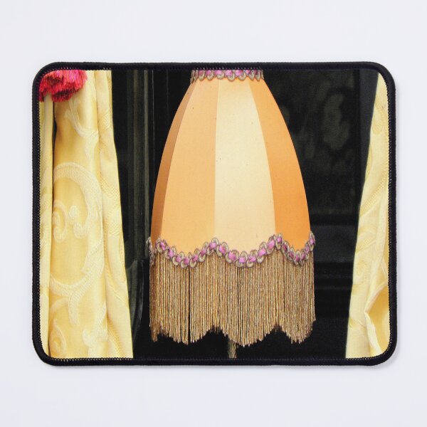 Item preview, Vintage Elegance: Retro Lampshade with Golden Fringe designed and sold by branaghbel.