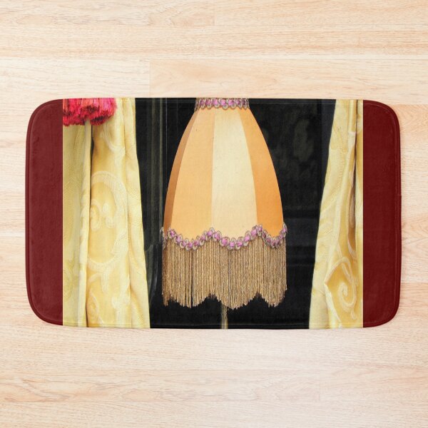 Item preview, Vintage Elegance: Retro Lampshade with Golden Fringe designed and sold by branaghbel.