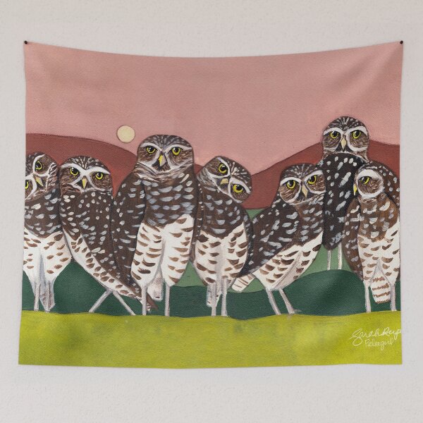 Item preview, Burrowing Owl Gang designed and sold by Peleegirl.