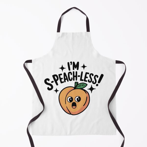 Item preview, S-Peach-less! Cute Peach Pun designed and sold by PMCreative.