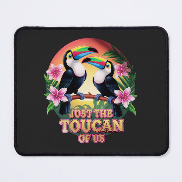 Item preview, Just the Toucan Of Us: Tropical Love Birds, Funny Jungle Pun designed and sold by elynne9.