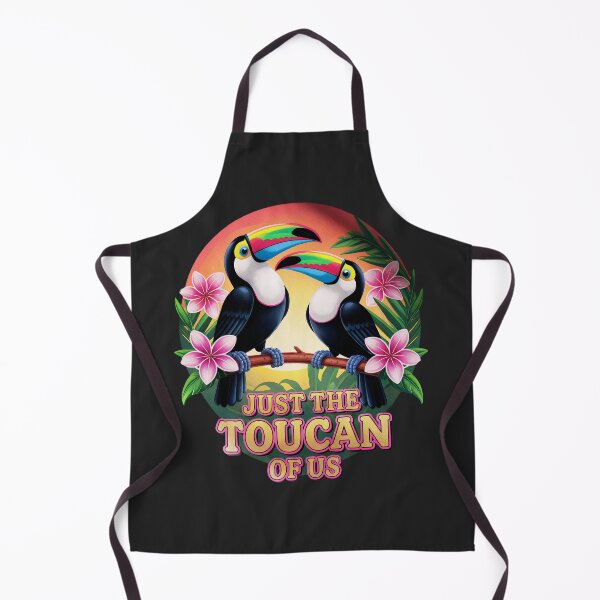 Item preview, Just the Toucan Of Us: Tropical Love Birds, Funny Jungle Pun designed and sold by elynne9.