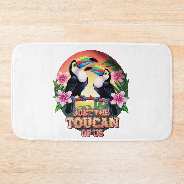 Item preview, Just the Toucan Of Us: Tropical Love Birds, Funny Jungle Pun designed and sold by elynne9.