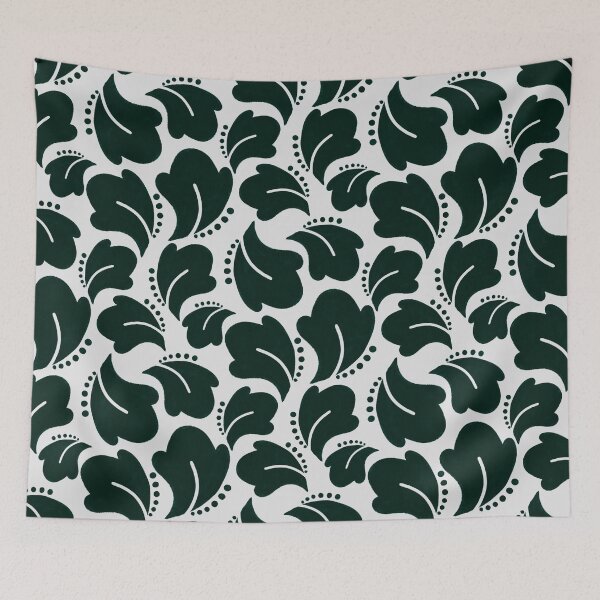 Item preview, Modern Green Damask designed and sold by WhimsicalStix.