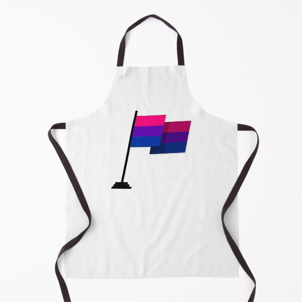 Item preview, Large Waving Flag in Bisexual Pride Flag Colors designed and sold by LiveLoudGraphic.