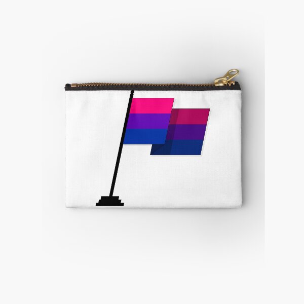 Item preview, Large Waving Flag in Bisexual Pride Flag Colors designed and sold by LiveLoudGraphic.