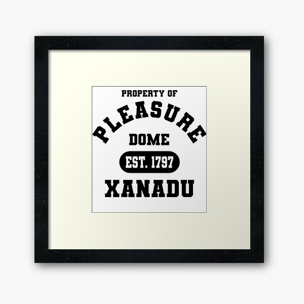 Item preview, Property of Pleasure Dome - Kubla Khan - Coleridge designed and sold by CosmicTornado.