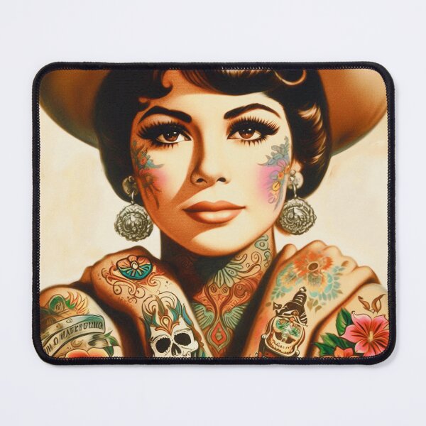 Item preview, Retro Alternative Girl designed and sold by PulpVintage.