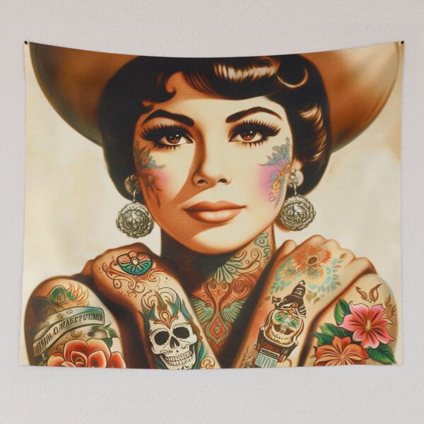 Item preview, Retro Alternative Girl designed and sold by PulpVintage.