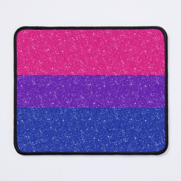 Item preview, Faux Glitter Bisexual Pride Flag Background designed and sold by LiveLoudGraphic.