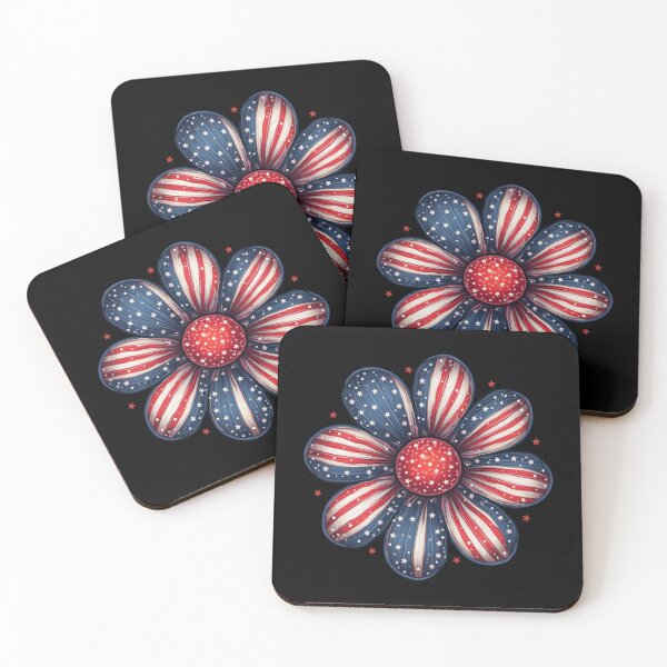 Item preview, patriotic flower, designed and sold by jkrphoto.