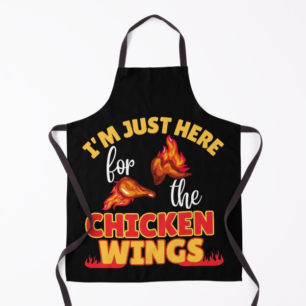 Item preview, Just Here For Funny Chicken Wings Lover Party designed and sold by DeansDesigns44.