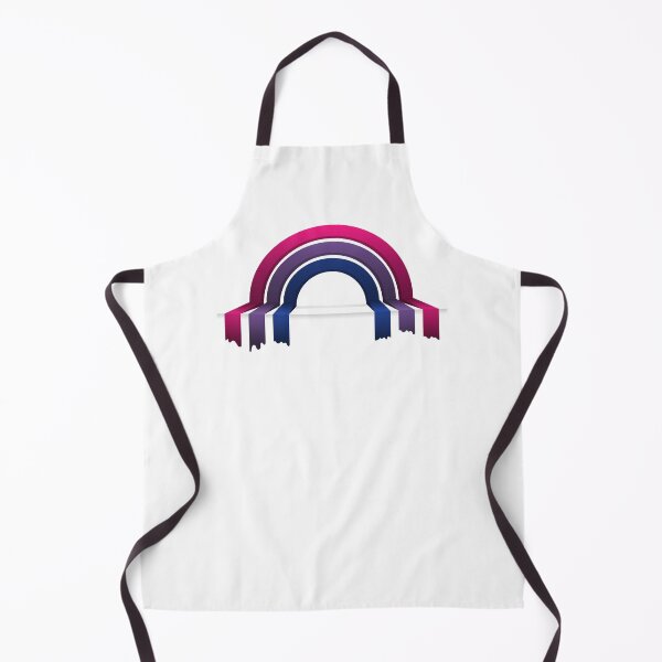 Item preview, Bisexual Pride Flag 3D Drip Rainbow Design designed and sold by LiveLoudGraphic.