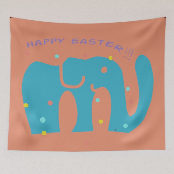 Item preview, Easter elephant  designed and sold by ALEFANTICA.