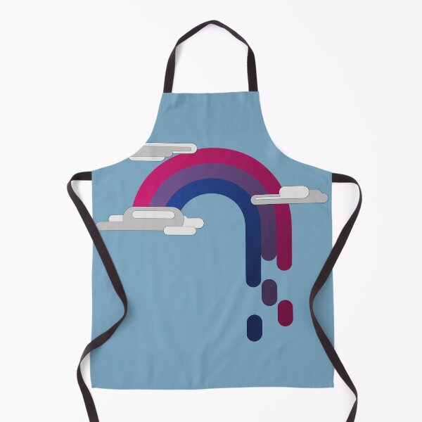 Item preview, Bisexual Pride Flag Minimalist Drip Rainbow Design designed and sold by LiveLoudGraphic.