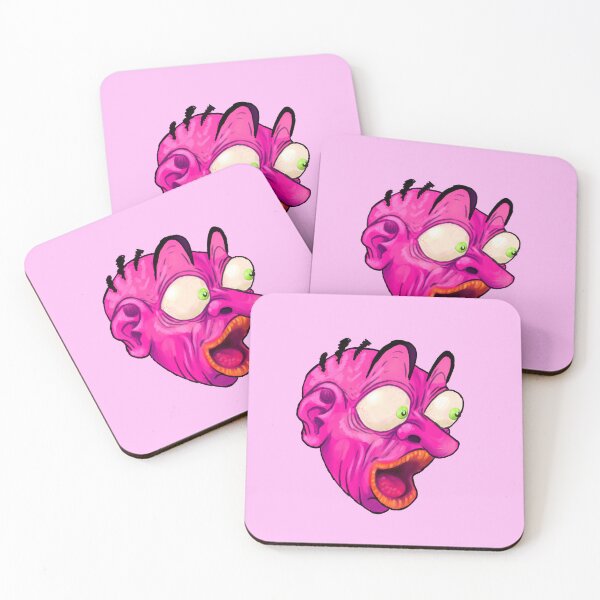 Item preview, pink surprise face design designed and sold by JohnGus.