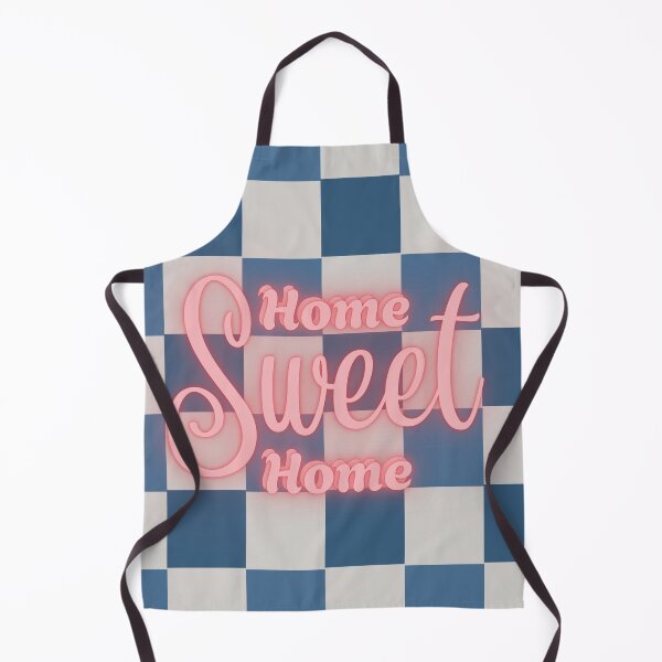 Item preview, Home Sweet Home check neon designed and sold by Tatiana Ribeiro.