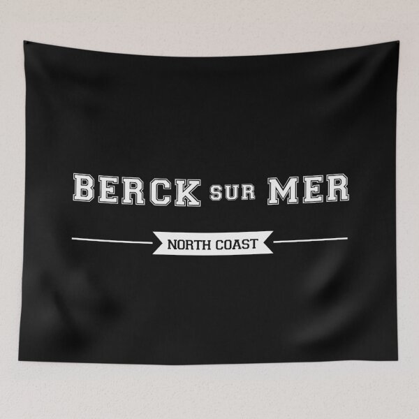 Item preview, Berck-sur-Mer, Between Sand and Winds [black] designed and sold by FrenchTouch77.