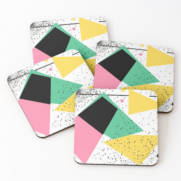 Item preview, Colorful shapes on white bg designed and sold by anytka.