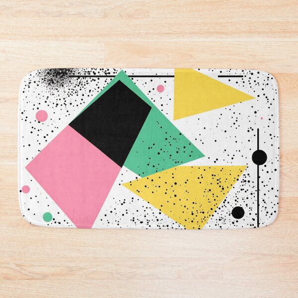Item preview, Colorful shapes on white bg designed and sold by anytka.
