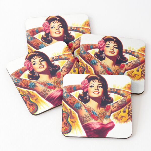 Item preview, Cute Inked Pinup designed and sold by PulpVintage.
