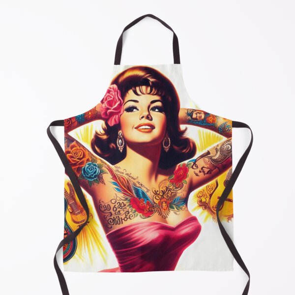 Item preview, Cute Inked Pinup designed and sold by PulpVintage.
