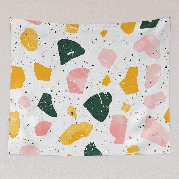 Item preview, Colorful terrazzo pattern designed and sold by anytka.