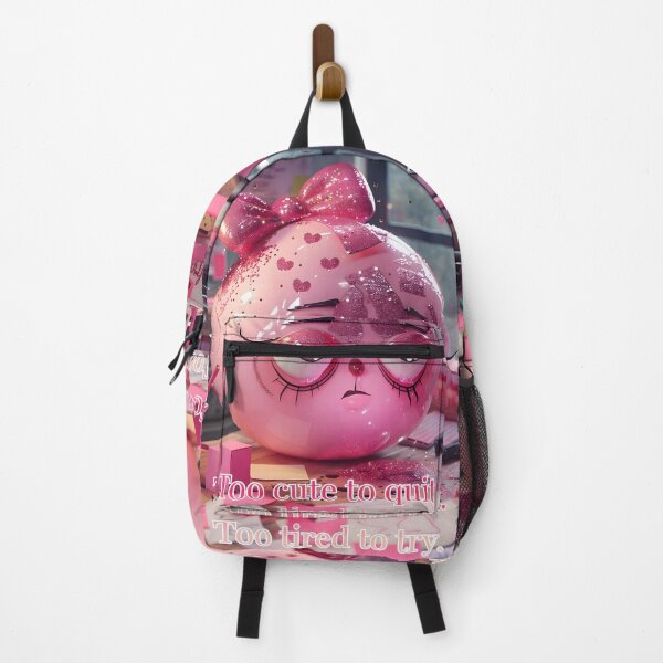 Item preview, Too Cute to Quit – Glitter Burnout designed and sold by AI-Only Creations.