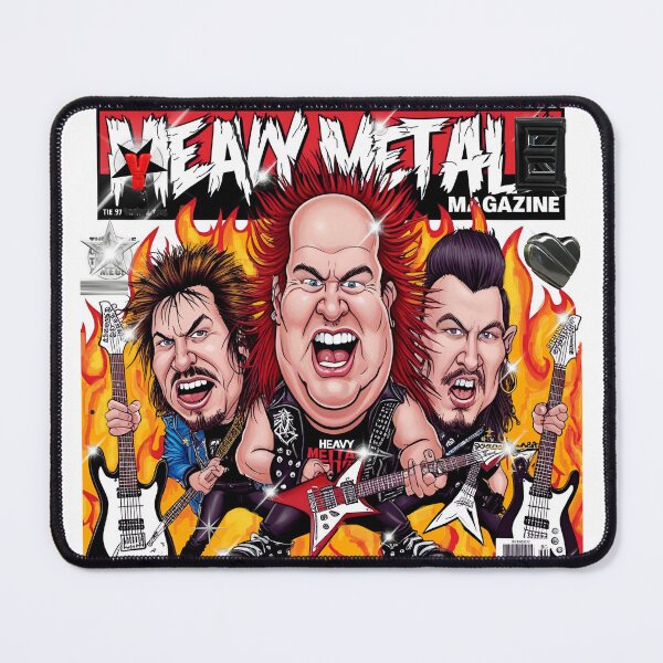 Item preview, HEAVY METAL MAYHEM – The Ultimate Rock Magazine Cover designed and sold by Atarac.
