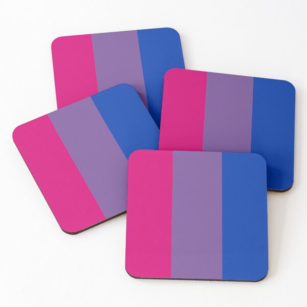 Item preview, Seamless Repeating Bisexual Pride Flag Pattern designed and sold by LiveLoudGraphic.