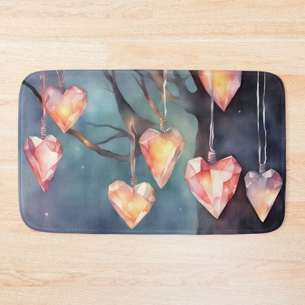 Item preview, Colorful Crystal Hearts designed and sold by CalmnessbyChoice.