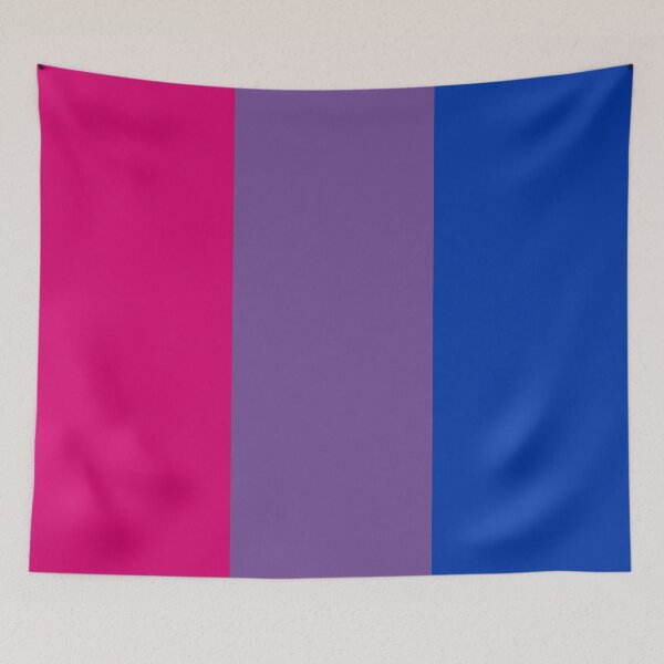 Item preview, Seamless Repeating Bisexual Pride Flag Pattern designed and sold by LiveLoudGraphic.