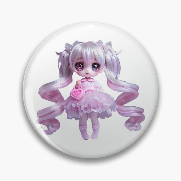 Item preview, Kawaii Pastel Doll – Sweet Dollcore Girl designed and sold by lylange.
