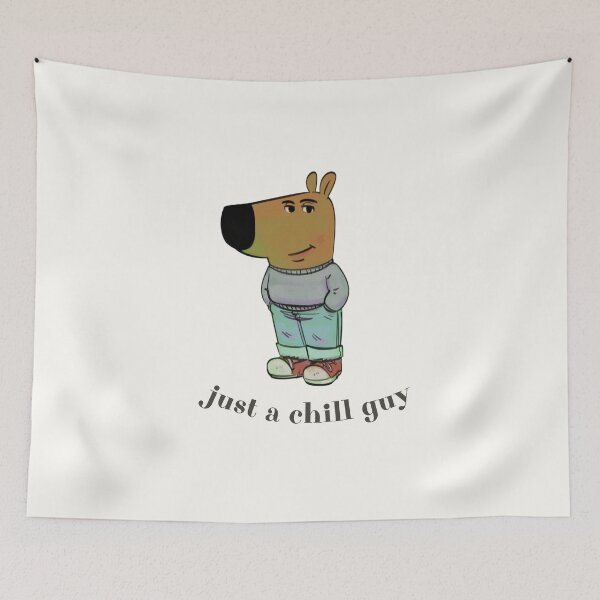 Item preview, Just a Chill Guy- Laid-Back & Cool Design designed and sold by QuotesPrints.