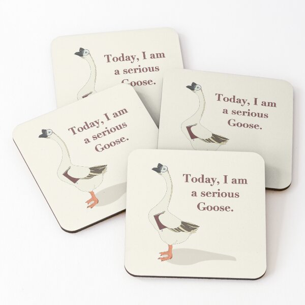 Item preview, Today, I am a serious Goose. designed and sold by AletaniAcklay.