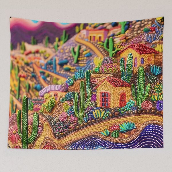 Item preview, Huichol Hills: A Desert Dreamscape designed and sold by stevepmp.