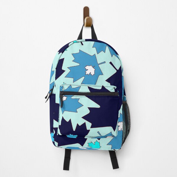 Item preview, Blue Canada Maple Leaf Print designed and sold by Flower Magic .
