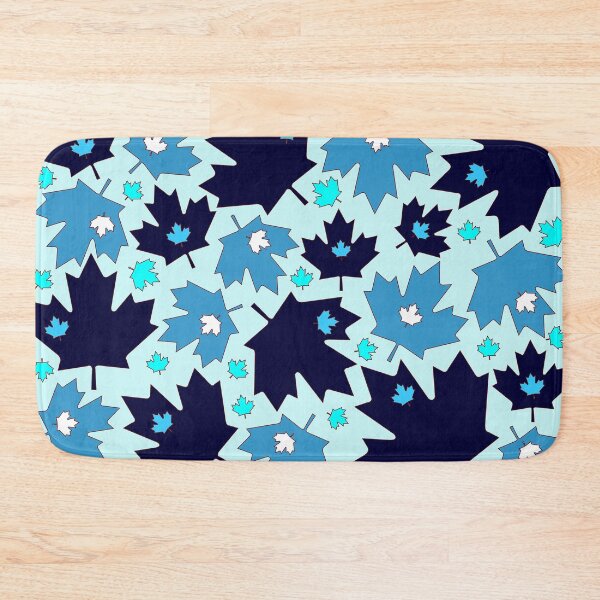 Item preview, Blue Canada Maple Leaf Print designed and sold by Flower Magic .