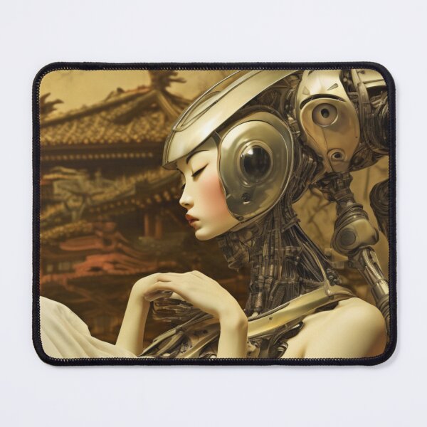 Item preview, Robot Shunga Hybrid Imitation Japanese Erotica #178 designed and sold by NickWhittleArt.