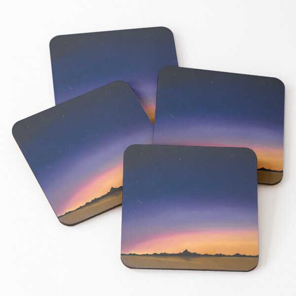 Item preview, Mountain Horizon at dusk designed and sold by JeloweArt.