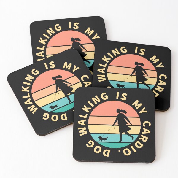 Item preview, Dog Walking is My Cardio designed and sold by DogLoverTeeShop.