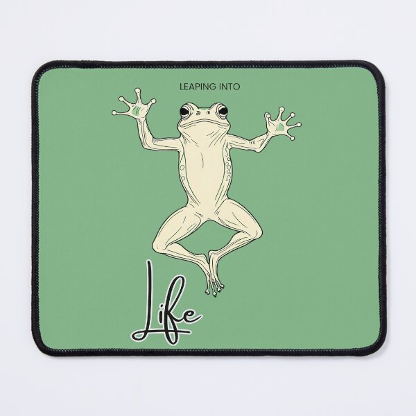 Item preview, Leap into Life – Minimalist Frog Design designed and sold by CallisC-Arts.