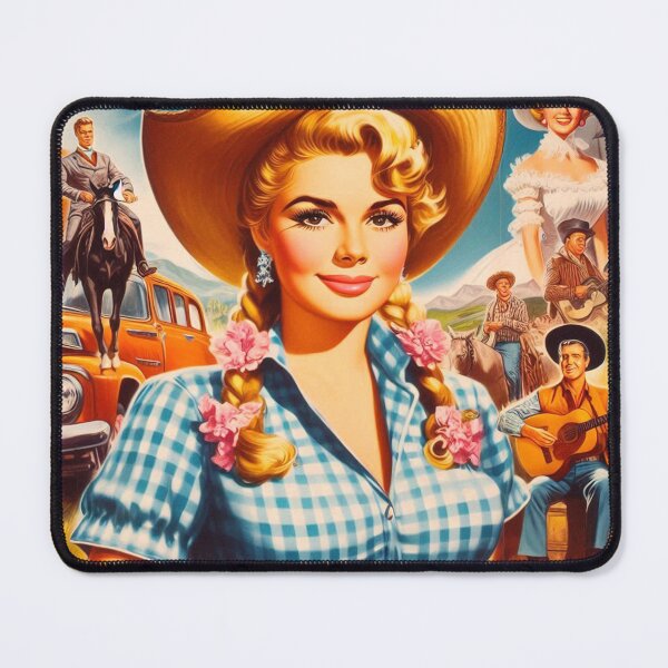 Item preview, Cute Country Girl designed and sold by PulpVintage.