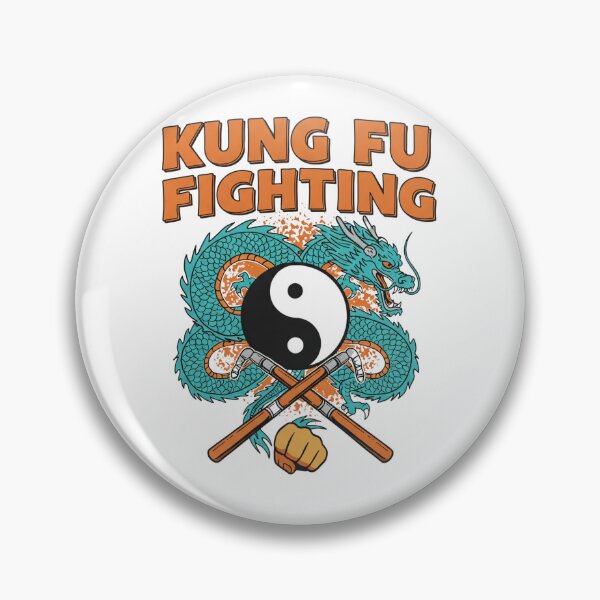 Item preview, Kung Fu Fighting Dragon - Martial Arts Tee designed and sold by On-The-Brink.