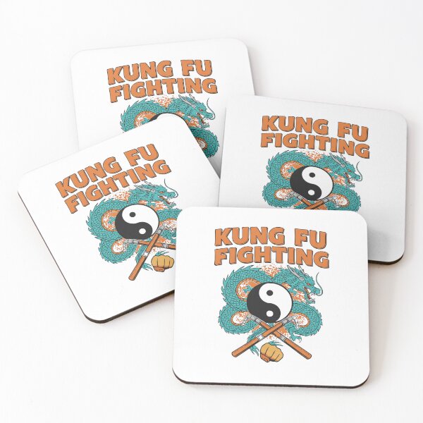 Item preview, Kung Fu Fighting Dragon - Martial Arts Tee designed and sold by On-The-Brink.