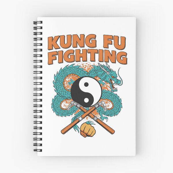 Item preview, Kung Fu Fighting Dragon - Martial Arts Tee designed and sold by On-The-Brink.
