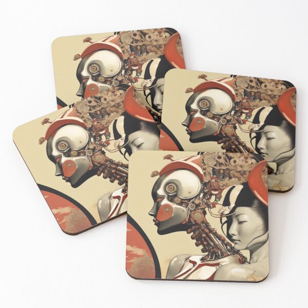 Item preview, Robot Shunga Imitation Japanese Erotica #177 designed and sold by NickWhittleArt.