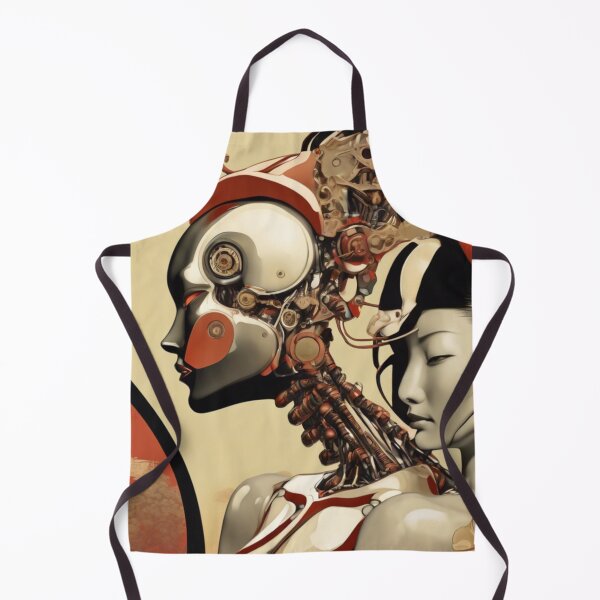 Item preview, Robot Shunga Imitation Japanese Erotica #177 designed and sold by NickWhittleArt.