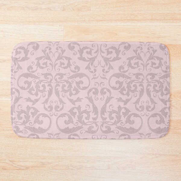 Item preview, Vintage Pink Scroll Pattern designed and sold by Nouveaupattern.